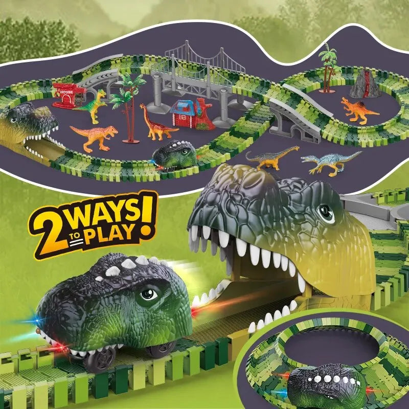 Dino Adventure Track Toy Set