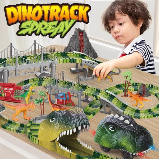 Dino Adventure Track Toy Set